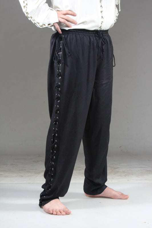 Lace-Up Pants