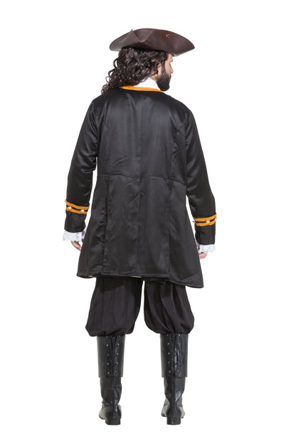 Admiral Norrington Coat – Black