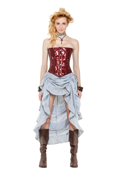 Steampunk Pinstripe Skirt