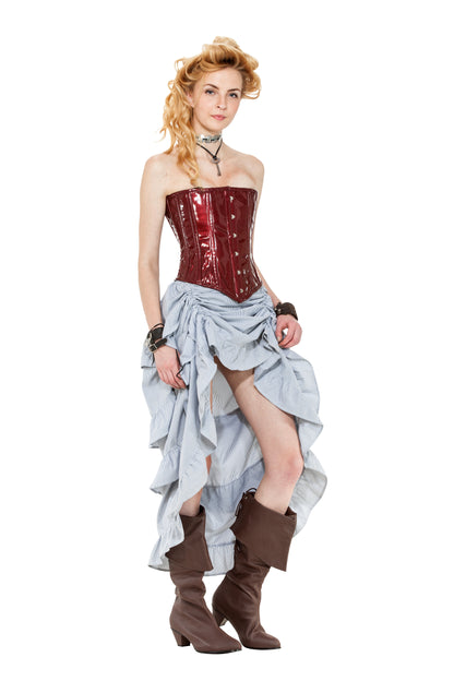 Steampunk Pinstripe Skirt