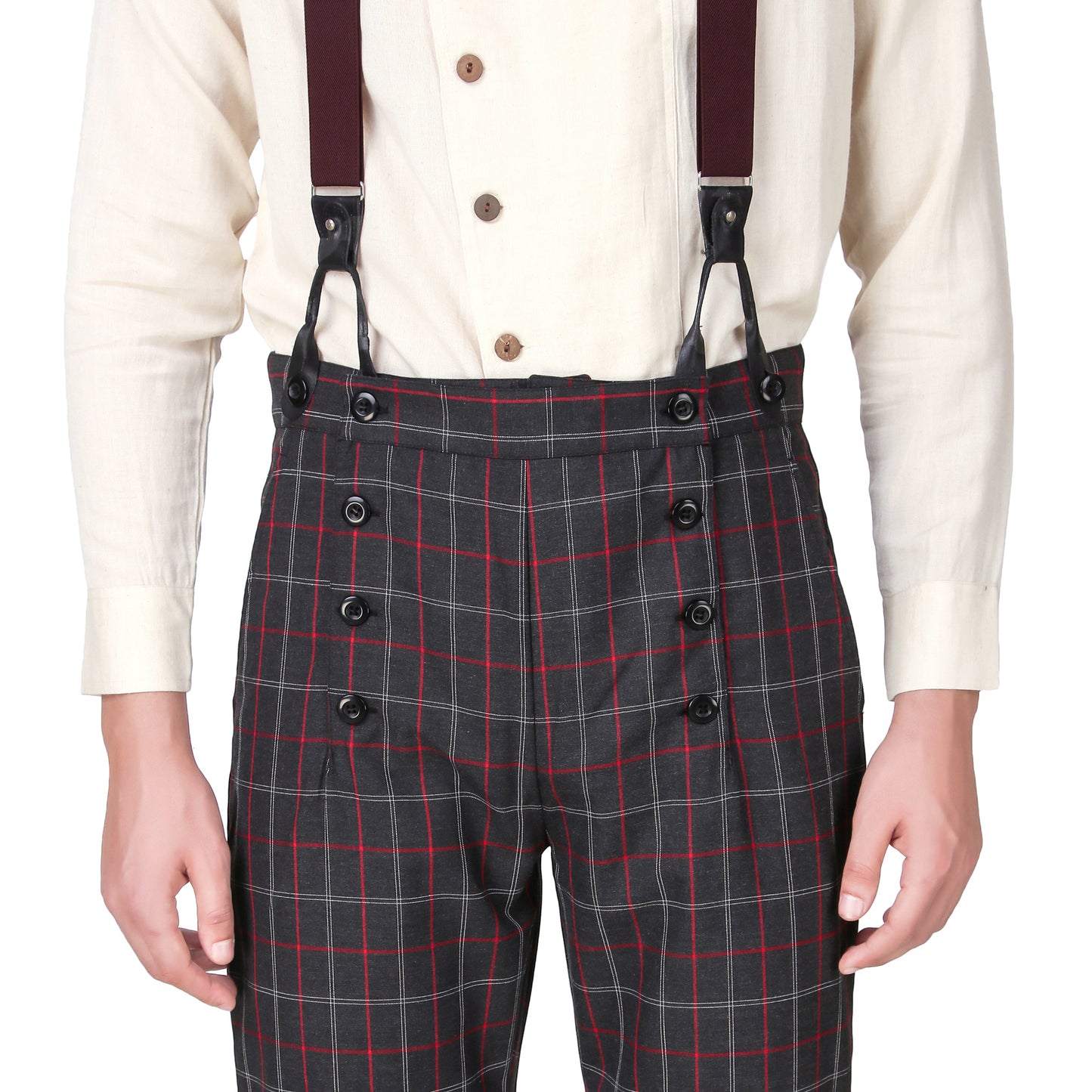 Architect Pants - Check Fabric