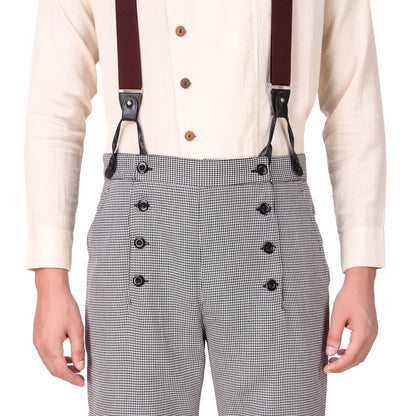 Architect Pants - Check Fabric