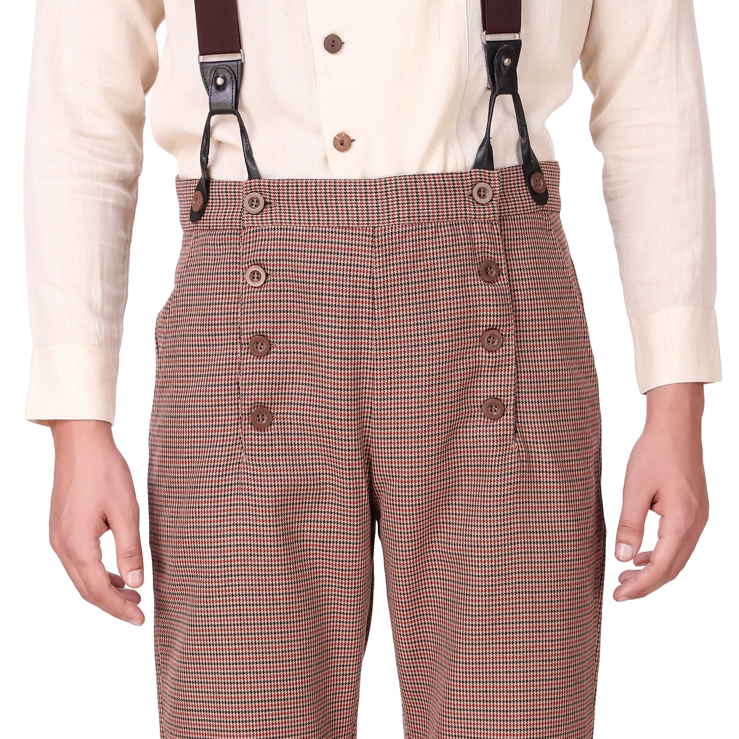Architect Pants - Check Fabric