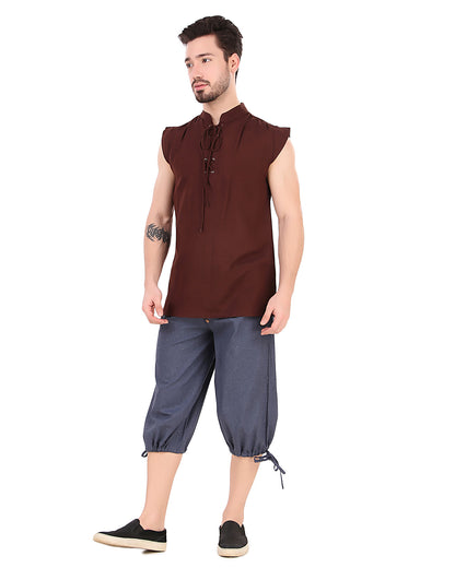 Sleeveless Pirate Shirt