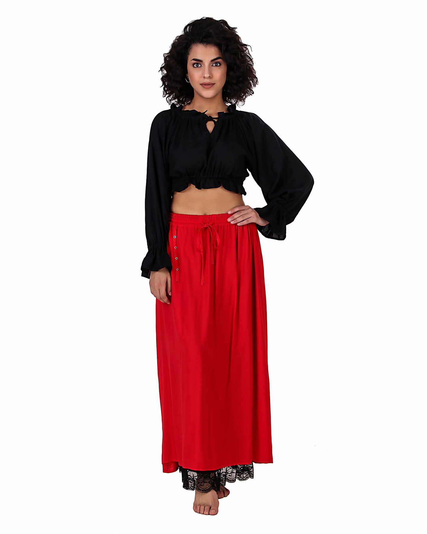 Double-Layer Renaissance Skirt