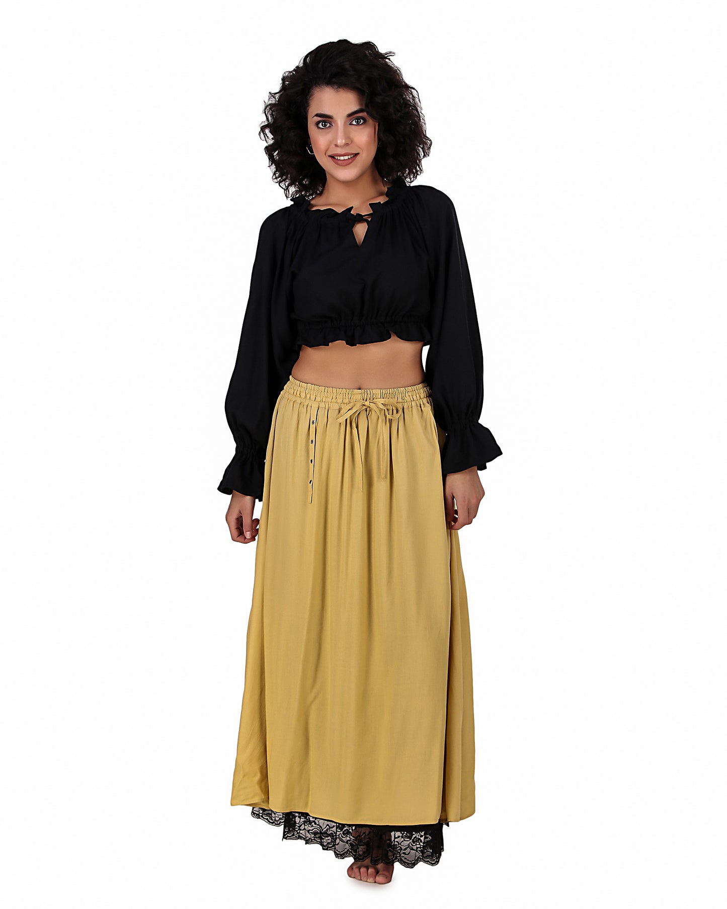 Double-Layer Renaissance Skirt