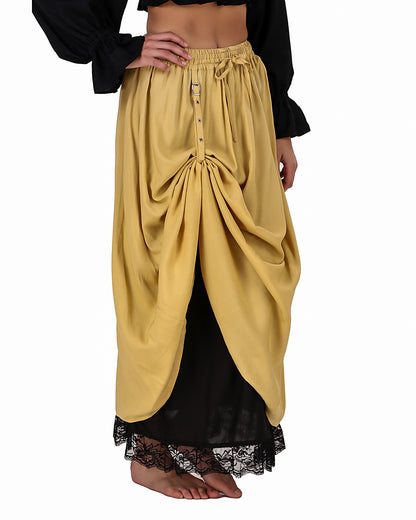Double-Layer Renaissance Skirt