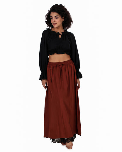 Double-Layer Renaissance Skirt