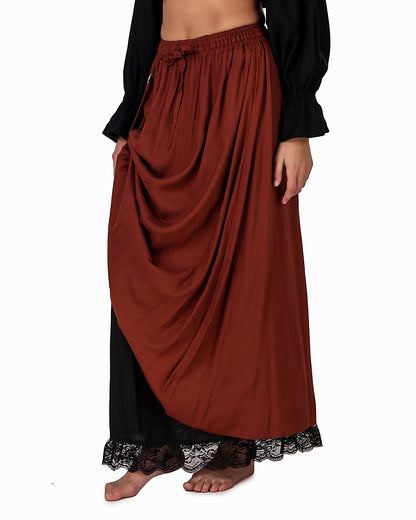 Double-Layer Renaissance Skirt
