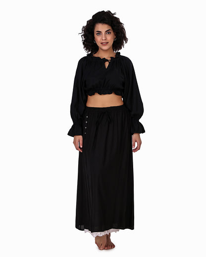 Double-Layer Renaissance Skirt