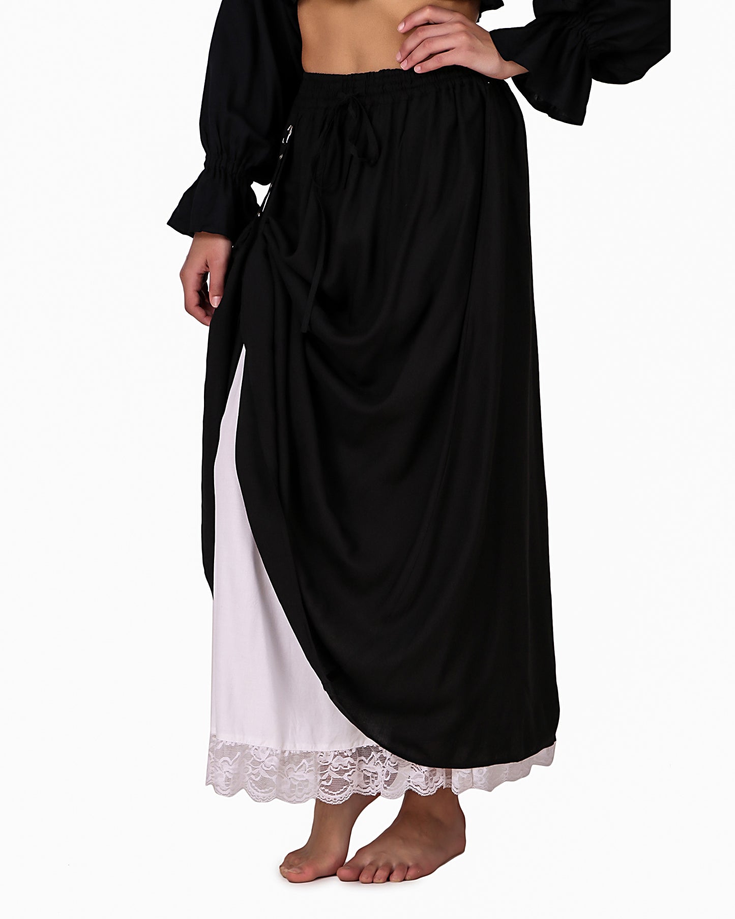 Double-Layer Renaissance Skirt