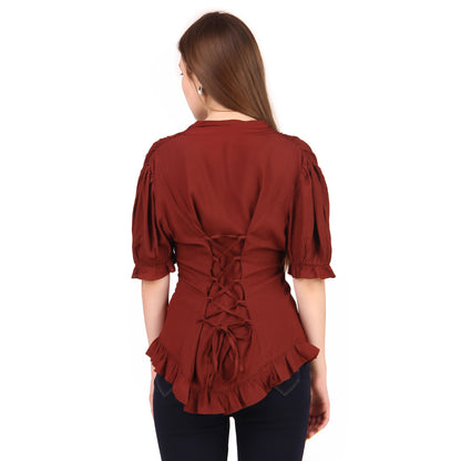 Steampunk Corset Blouse