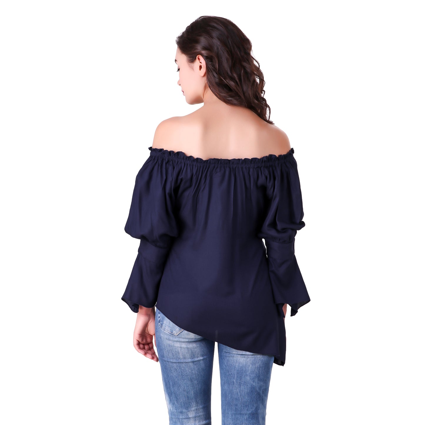 Felicia High-Low Hem Blouse
