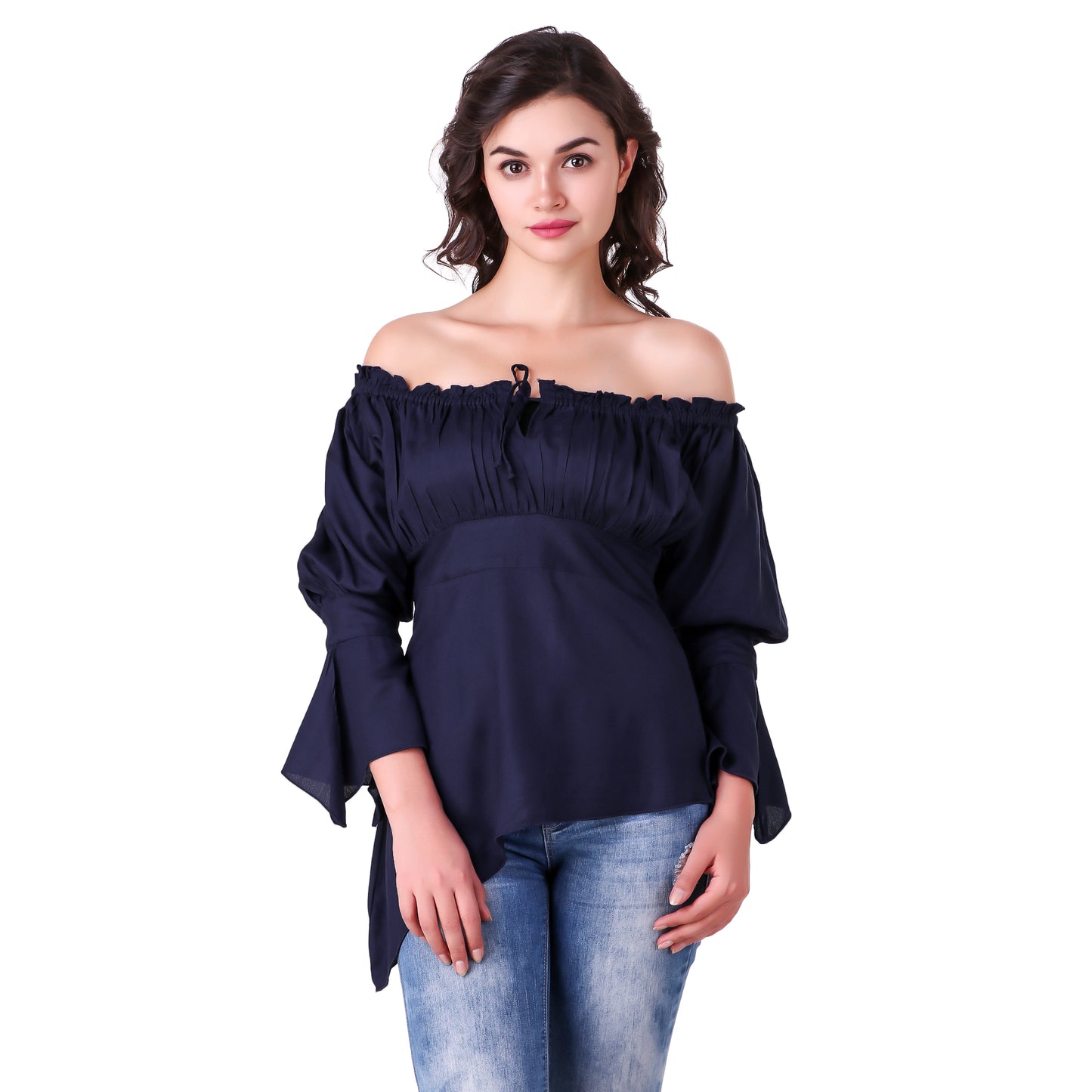 Felicia High-Low Hem Blouse