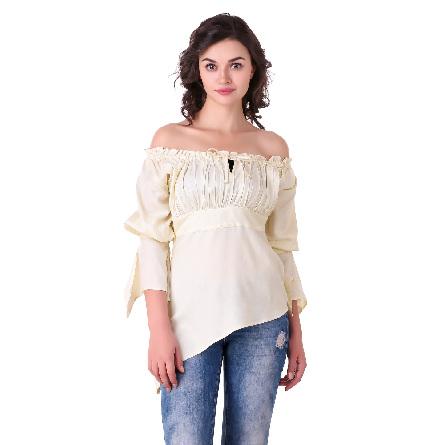 Felicia High-Low Hem Blouse