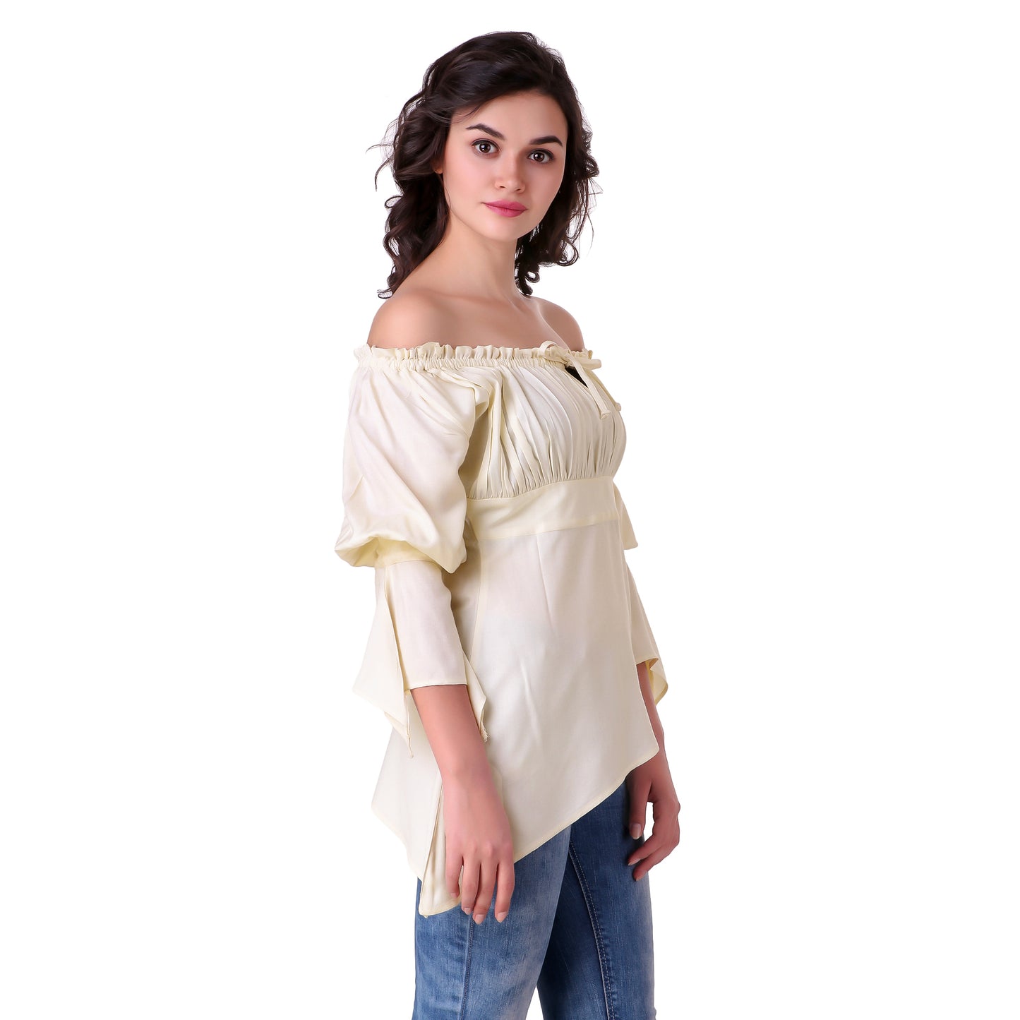 Felicia High-Low Hem Blouse
