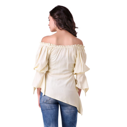 Felicia High-Low Hem Blouse