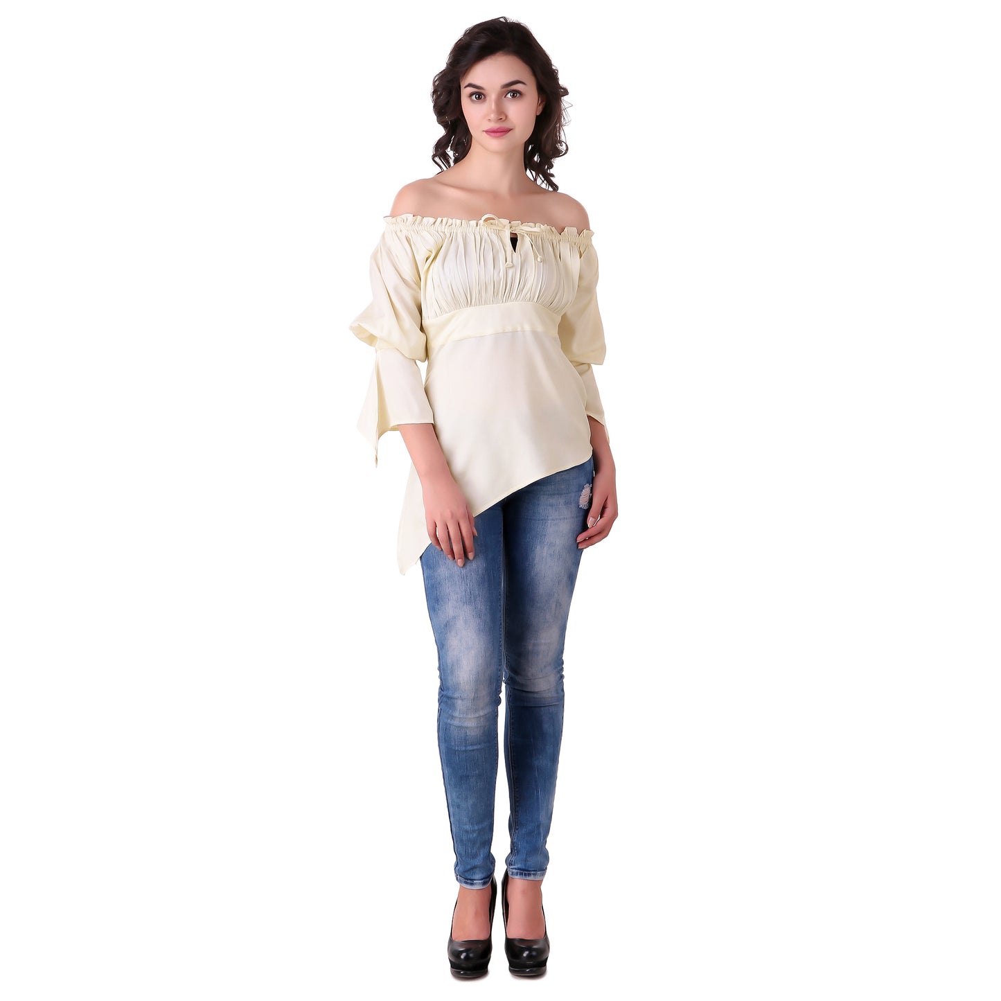 Felicia High-Low Hem Blouse