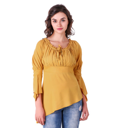 Felicia High-Low Hem Blouse