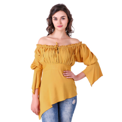 Felicia High-Low Hem Blouse
