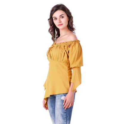 Felicia High-Low Hem Blouse