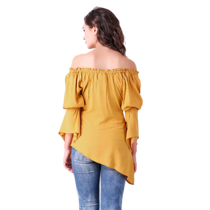 Felicia High-Low Hem Blouse