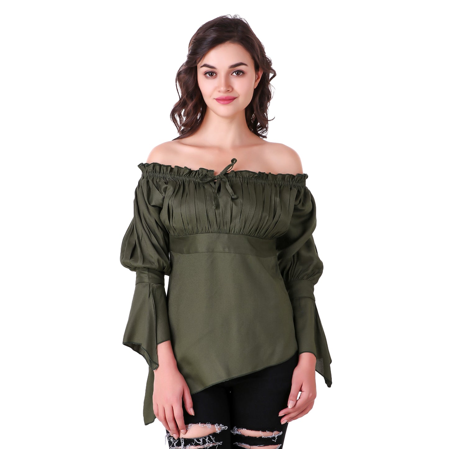Felicia High-Low Hem Blouse