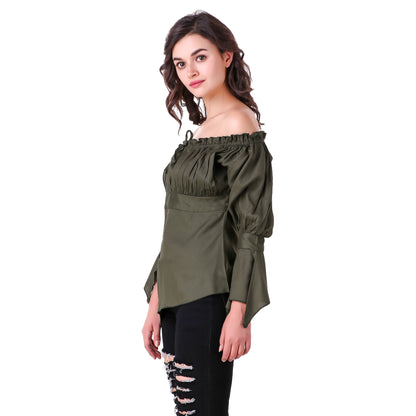 Felicia High-Low Hem Blouse