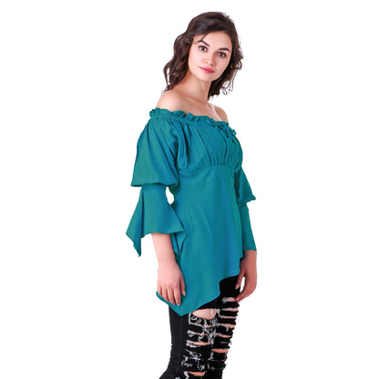 Felicia High-Low Hem Blouse
