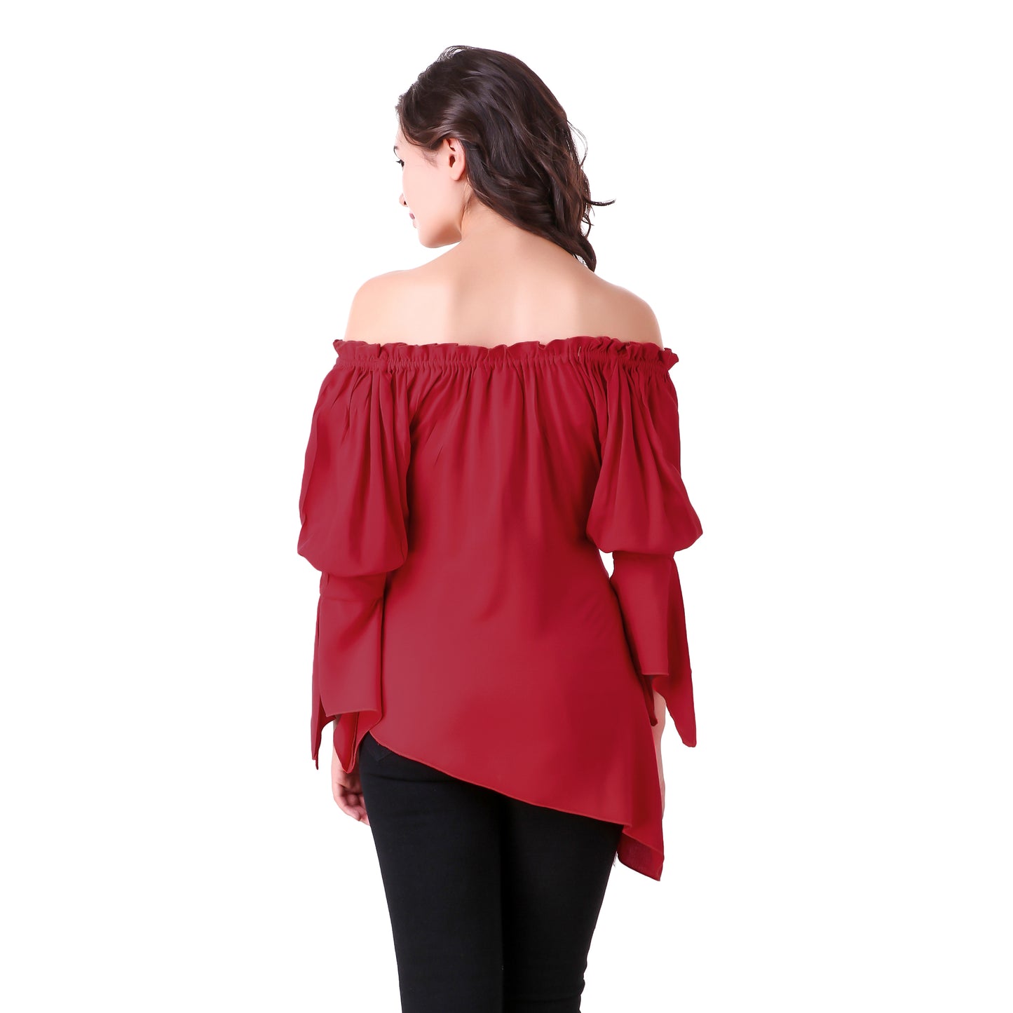 Felicia High-Low Hem Blouse