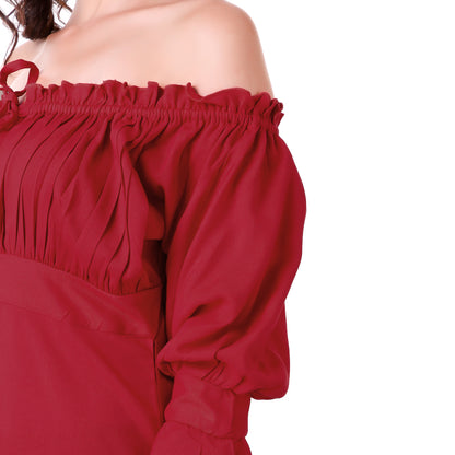 Felicia High-Low Hem Blouse