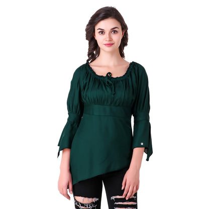 Felicia High-Low Hem Blouse