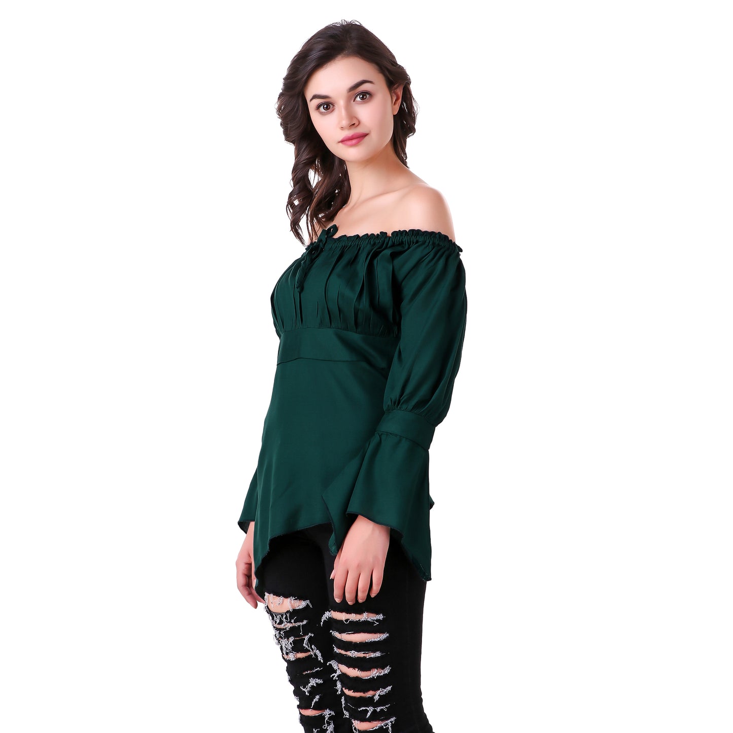 Felicia High-Low Hem Blouse