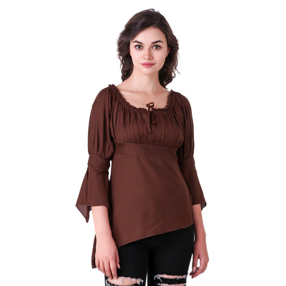 Felicia High-Low Hem Blouse