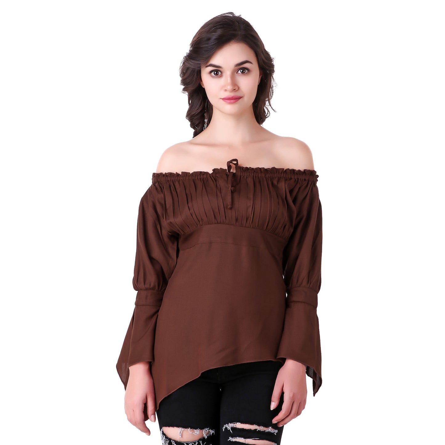 Felicia High-Low Hem Blouse