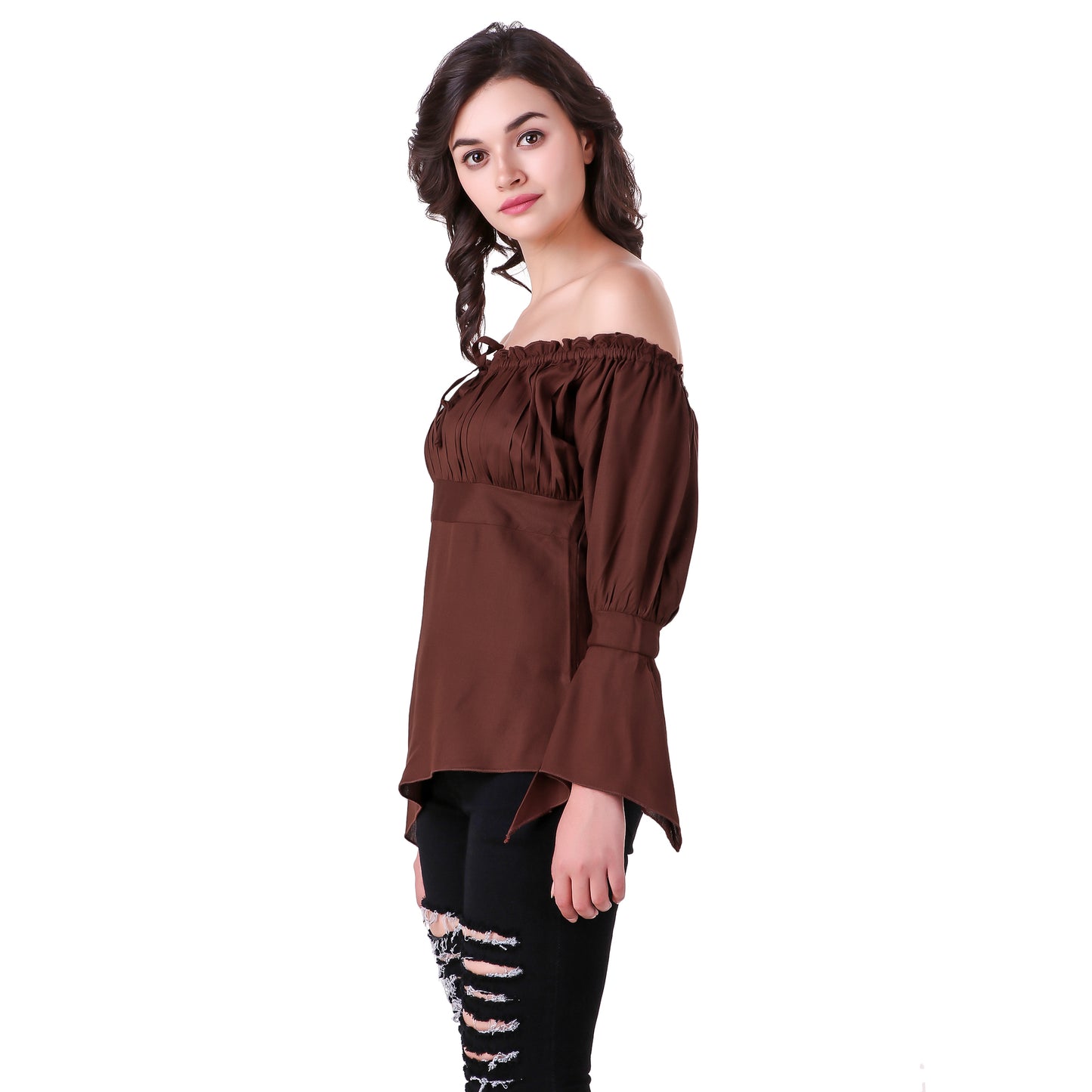 Felicia High-Low Hem Blouse
