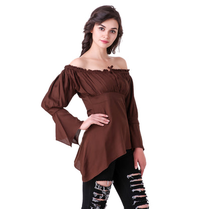 Felicia High-Low Hem Blouse