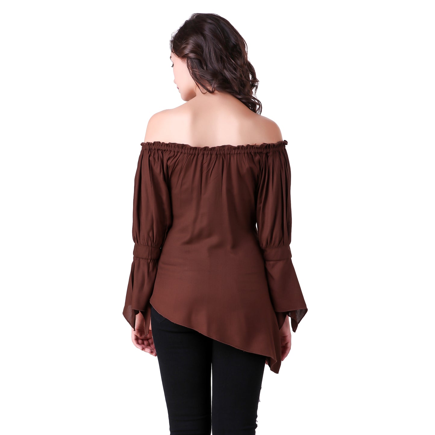 Felicia High-Low Hem Blouse