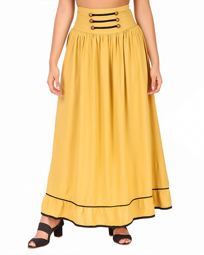 Steampunk Military Skirt