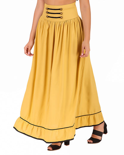 Steampunk Military Skirt