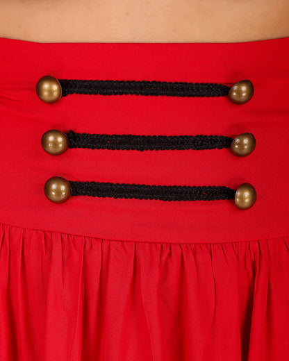 Steampunk Military Skirt