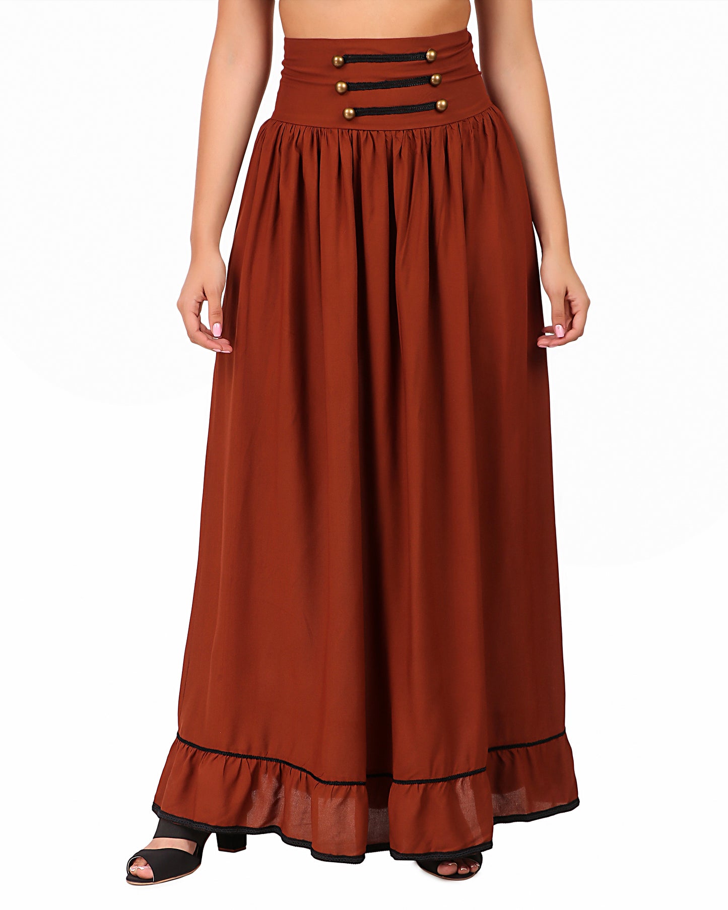 Steampunk Military Skirt