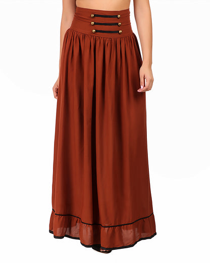 Steampunk Military Skirt