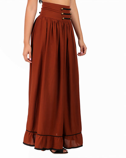 Steampunk Military Skirt