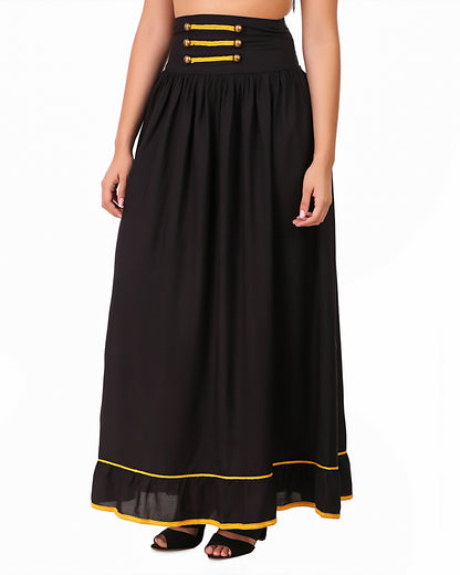 Steampunk Military Skirt
