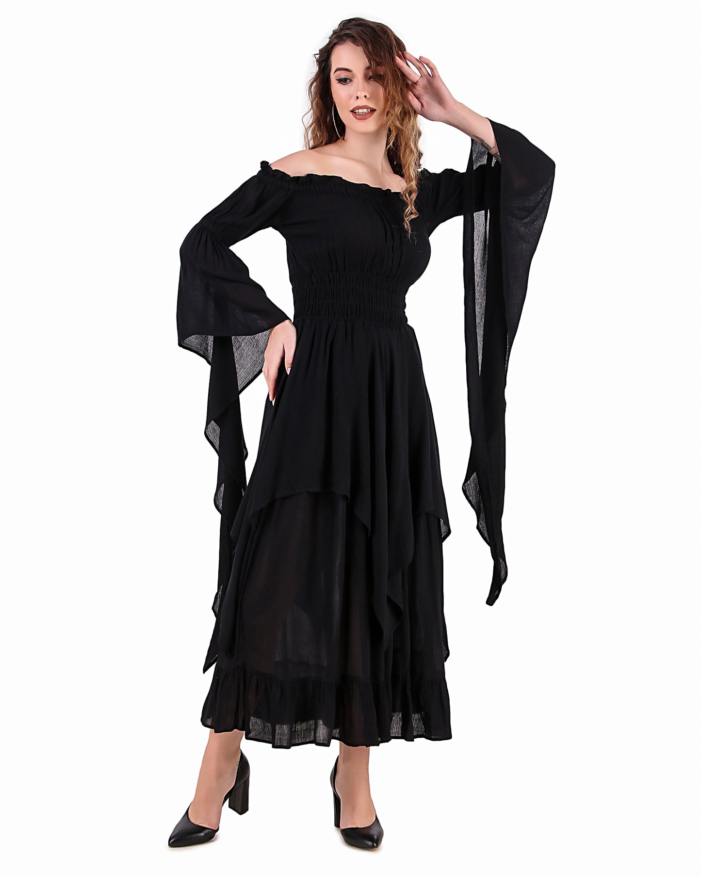 Medieval Crepe Dress