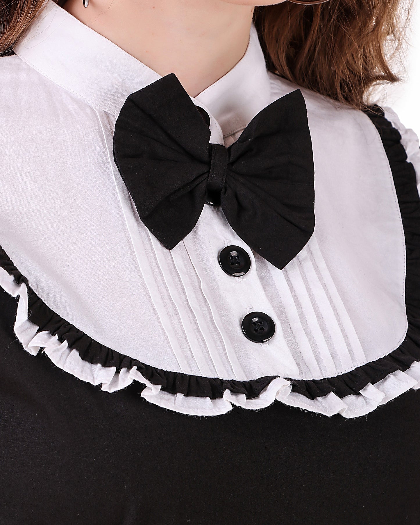 Lolita Contrast Yoke Dress
