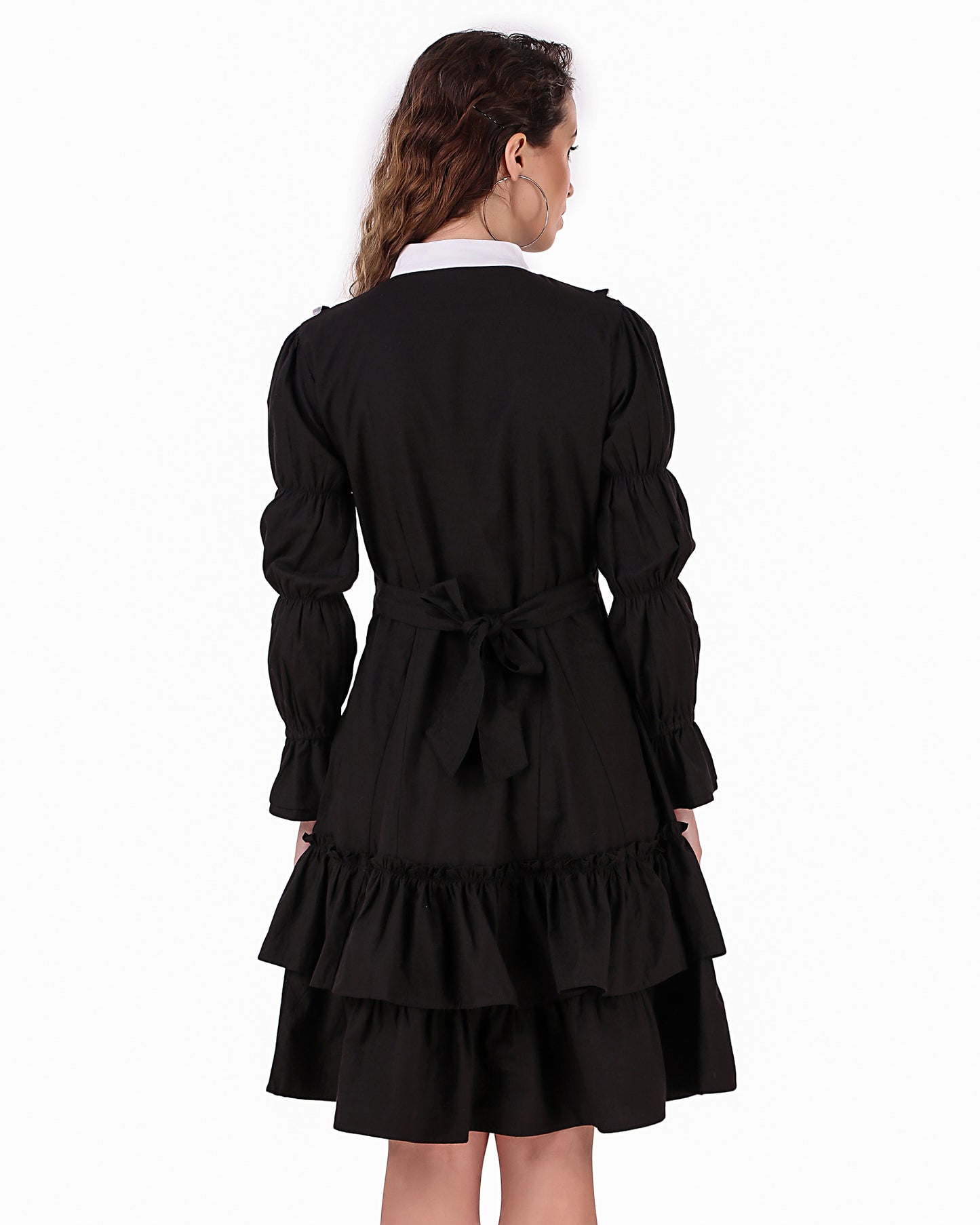 Lolita Contrast Yoke Dress