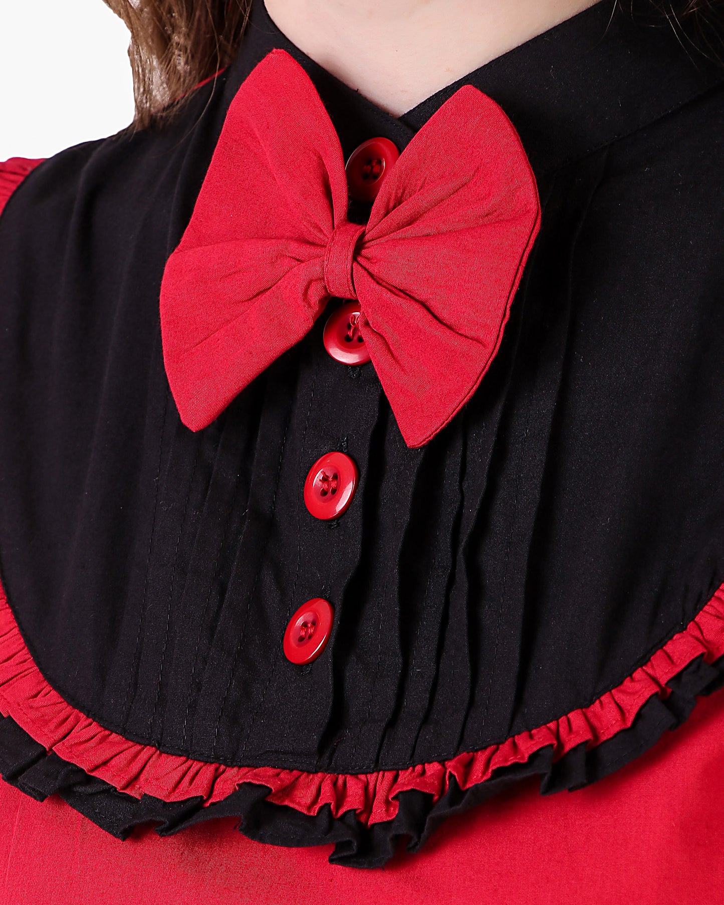 Lolita Contrast Yoke Dress