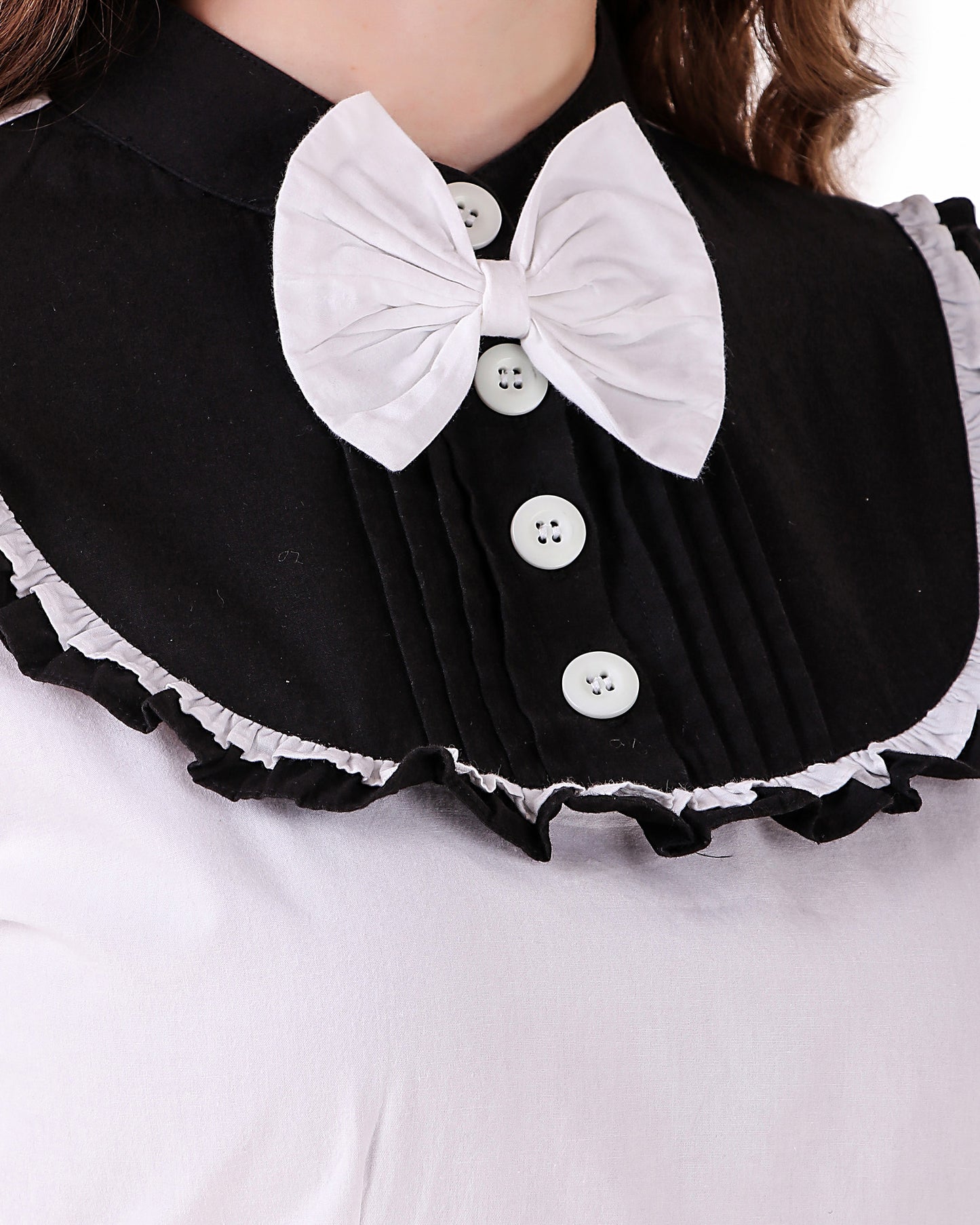 Lolita Contrast Yoke Dress